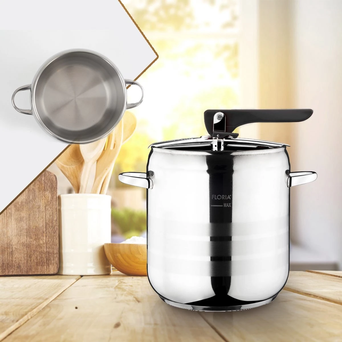 Zilan Easy - Snelkookpan - Pressure Cooker - Geschikt Voor Alle Warmtebronnen Ook Inductie - 4 Liter 6 Zilan Easy - Snelkookpan - Pressure Cooker - Geschikt Voor Alle Warmtebronnen Ook Inductie - 4 Liter - Afbeelding 4
