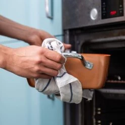 Nuovva Koperen Frituurpan, Met Diepe Zijkanten & Deksel -Thuiskeuken 1200x1200 1701