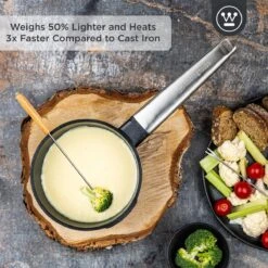 Westinghouse Performance Series - Steelpan Inductie 18cm - Zwart - Geschikt Voor Alle Warmtebronnen Inclusief Inductie En Ovenbestendig - Sauspan -Thuiskeuken 1200x1200 225