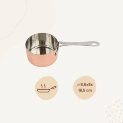 Orange85 Sauspan - Koper - 5x8,5cm - Staal 12 Orange85 Sauspan - Koper - 5x8,5cm - Staal -Thuiskeuken 1200x1200 238
