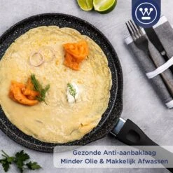 Westinghouse Black Marble - Pannenkoekenpan Inductie - Ø 28 Cm - Zwart Marmer -Thuiskeuken 1200x1200 285