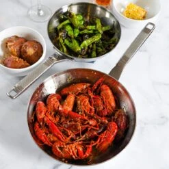 Saveur Selects Voyage Series - Triply RVS Koekenpannenset Inductie - 20cm - 25cm - Anti Aanbak - Levenslange Garantie - Luxe Pannenset -Thuiskeuken 1200x1200 305