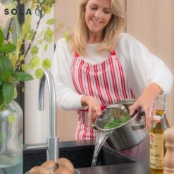 Sola Pannenset Juvia - 4 Delig - Ø 16,16,18,20 Cm - Zilver - RVS - Sandwichbodem -Thuiskeuken 1200x1200 46