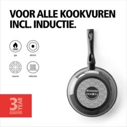 BRABANTIA LIVING Koekenpan - Ø 20 Cm - Antiaanbak - Inductie - Zwart 9 BRABANTIA LIVING Koekenpan - Ø 20 Cm - Antiaanbak - Inductie - Zwart -Thuiskeuken 1200x1200 550