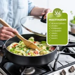 GreenPan Memphis Koekenpan 20cm - Zwart - Inductie - PFAS-vrij 21 GreenPan Memphis Koekenpan 20cm - Zwart - Inductie - PFAS-vrij -Thuiskeuken 1200x1200 657