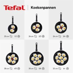 Tefal Ultimum - Pannenset - 3 Stuks | Koekenpan 24cm | Koekenpan 28cm | Wokpan 28cm | INDUCTIE - PFAS-vrij -Thuiskeuken 1200x1200 678