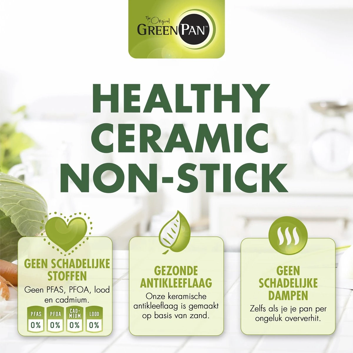 GreenPan Barcelona Infinity Pro Koekenpannenset - 3-delig - Zwart - Inductie - PFAS-vrij 13 GreenPan Barcelona Infinity Pro Koekenpannenset - 3-delig - Zwart - Inductie - PFAS-vrij - Afbeelding 11