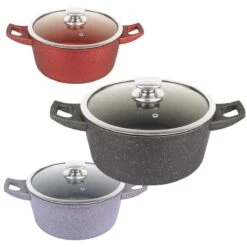 Royalty Line - Marble Soep/braadpan - Met Glazen Deksel Zwart - 20 CM. RL-BS20ML 26 Royalty Line - Marble Soep/braadpan - Met Glazen Deksel Zwart - 20 CM. RL-BS20ML -Thuiskeuken 1200x1200 82