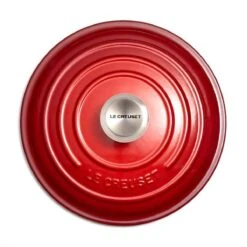 Le Creuset Gietijzeren Braadpan - 26cm 5,3 L - Kersenrood -Thuiskeuken 1200x1200 827