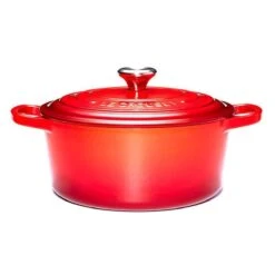 Le Creuset Gietijzeren Braadpan - 26cm 5,3 L - Kersenrood -Thuiskeuken 1200x1200 832