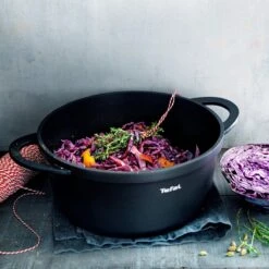 Tefal Trattoria Braadpan - Ø28 Cm - Inclusief Deksel -Thuiskeuken 1200x1200 839