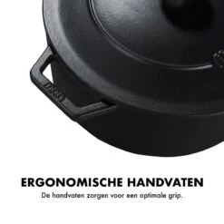 MOA Gietijzeren Braadpan - Inhoud 5,7 Liter - 26CM - Rond - Alle Warmtebronnen - Ook Voor Inductie - Gewicht 5,8 Kg - Zwart - C26B 12 MOA Gietijzeren Braadpan - Inhoud 5,7 Liter - 26CM - Rond - Alle Warmtebronnen - Ook Voor Inductie - Gewicht 5,8 Kg - Zwart - C26B -Thuiskeuken 1200x1200 858