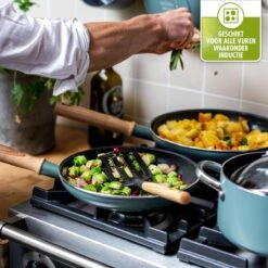 GreenPan Mayflower Wok - Ø 28 Cm - Keramisch - Inductie -Thuiskeuken 1200x1200 924