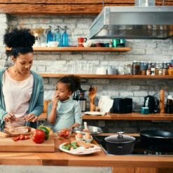 BIKO - Smile Pannen 8 Delige Pannenset - Braadpan - Zwart 13 BIKO - Smile Pannen 8 Delige Pannenset - Braadpan - Zwart -Thuiskeuken 1200x1200 93