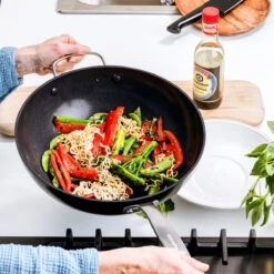 GreenPan Copenhagen Wok Met Extra Handvat 30cm/4.8L -Thuiskeuken 1200x1200 957