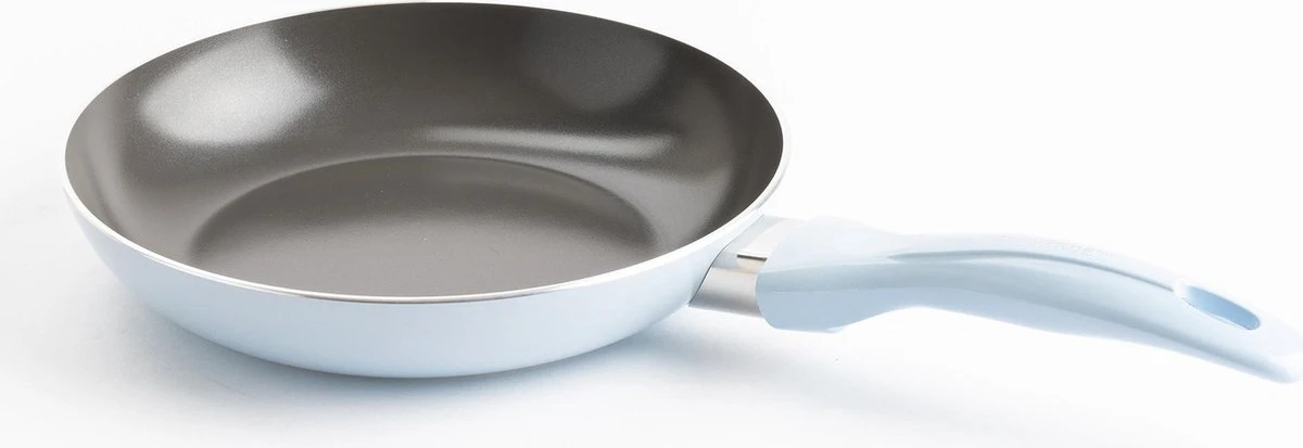 VitaVerde Expert Koekenpannenset Ø 24cm + Ø 28cm - Lichtblauw - Inductie - PFAS-vrij 5 VitaVerde Expert Koekenpannenset Ø 24cm + Ø 28cm - Lichtblauw - Inductie - PFAS-vrij - Afbeelding 3