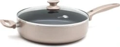GreenPan Cambridge Hapjespan Met Deksel 28cm - Brons - Inductie - PFAS-vrij