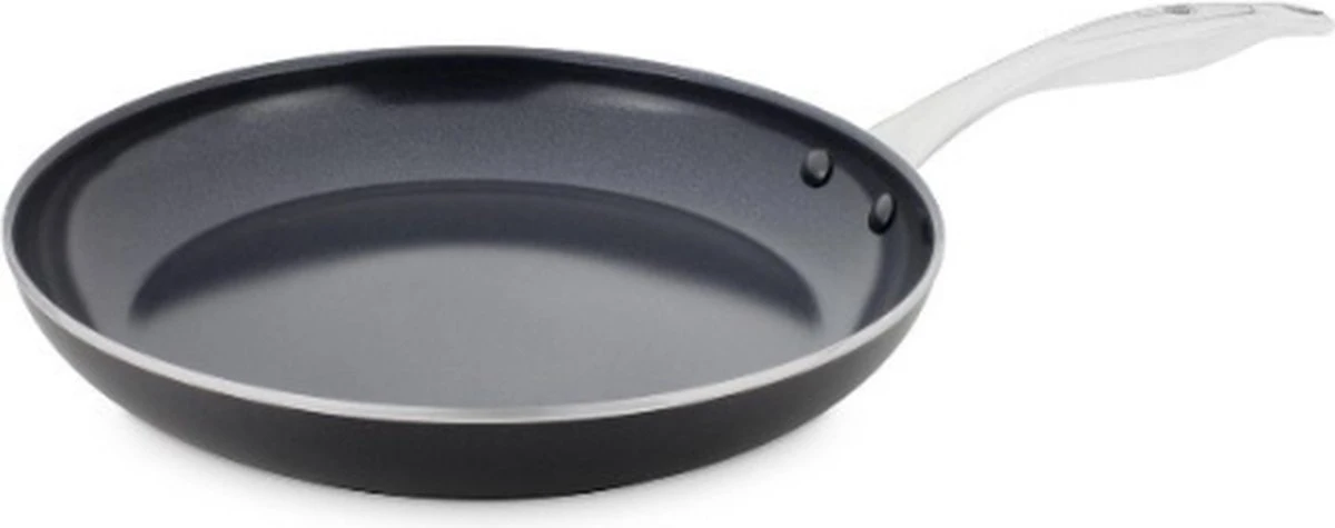 GreenPan Brussels Koekenpan 20cm - Zwart - Inductie - PFAS-vrij 3 GreenPan Brussels Koekenpan 20cm - Zwart - Inductie - PFAS-vrij