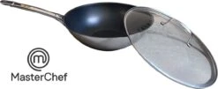 MasterChef / Jumbo - Wokpan - Met Glazen Deksel - 28 Cm - Inductie -Thuiskeuken 1200x489 2