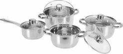 Excellent Houseware Pannenset RVS 8 Delig - -Thuiskeuken 1200x531