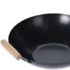 Wok Carbon Staal Ø35cm Houten Handgreep Wokpannen 1 Wok Carbon Staal Ø35cm Houten Handgreep Wokpannen -Thuiskeuken 1200x539 3