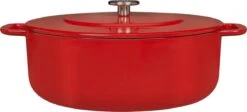 Combekk Sous Chef Gietijzeren Braadpan - 28cm - Rood -Thuiskeuken 1200x544 4
