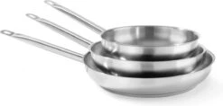 Hendi Koekenpan 32cm - Kitchen Line - RVS - Professionele Koekenpan Inductie - 3,6 Liter - Ø32x(H)5,5cm -Thuiskeuken 1200x574 5