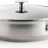 KitchenAid Stainless Steel Hapjespan Met Glazen Deksel ø28cm - RVS - Inductie - Anti-aanbak -Thuiskeuken 1200x604 2