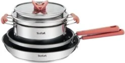 TEFAL G720S604 6-delige Stapelbare Pannenset OPTI'SPACE - RVS - Alle Kookplaten Inclusief Inductie -Thuiskeuken 1200x609 3
