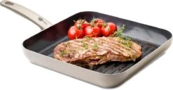GreenPan Cambridge Inductie Grillpan - Ø 28 Cm - PFAS-vrij - Brons -Thuiskeuken 1200x622 3