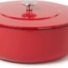 Combekk Sous Chef Gietijzeren Braadpan - 28cm - Rood -Thuiskeuken 1200x622 5