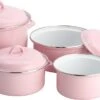Lite-Body Pannenset 4-delig - Emaille - Roze 2 Lite-Body Pannenset 4-delig - Emaille - Roze -Thuiskeuken 1200x631