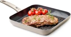 GreenPan Cambridge Inductie Grillpan - Ø 28 Cm - PFAS-vrij - Brons -Thuiskeuken 1200x633 8