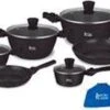 Royal Swiss 21-delige Steengoeden Pannenset Met 10 Afneembare Handvaten, Bestaat Uit 4 Pannen + 2 Steelpannen + 4 Deksels+ 2 Accessoires. Kleur Zwart 2 Royal Swiss 21-delige Steengoeden Pannenset Met 10 Afneembare Handvaten, Bestaat Uit 4 Pannen + 2 Steelpannen + 4 Deksels+ 2 Accessoires. Kleur Zwart -Thuiskeuken 1200x637 6