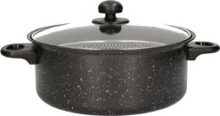 Benson Frituurpan Met Korf - Ø 26 Cm - Carbonstaal Met Marmer Coating -Thuiskeuken 1200x638 5