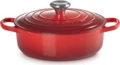 Le Creuset - Gietijzeren - Lage Braadpan - 24cm - Kersenrood 36 Le Creuset - Gietijzeren - Lage Braadpan - 24cm - Kersenrood -Thuiskeuken 1200x653 2