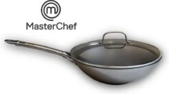 MasterChef / Jumbo - Wokpan - Met Glazen Deksel - 28 Cm - Inductie -Thuiskeuken 1200x671 2