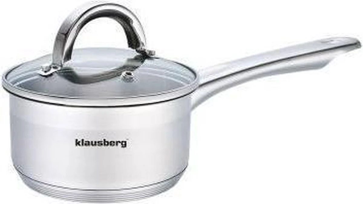 Klausberg 7131 - Steelpan Met Deksel - Sauspan - 12 Cm - 0.5 Liter 3 Klausberg 7131 - Steelpan Met Deksel - Sauspan - 12 Cm - 0.5 Liter