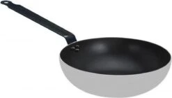 Hendi Wokpan Inductie - Professionele Wokpan 32cm - Aluminium - Marble Anti-Aanbaklaag - Geschikt Voor Alle Warmtebronnen Tot 260°C - Ø32x(H)7,5cm - Bodem: Ø21cm -Thuiskeuken 1200x678