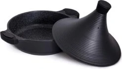 Aluminium Tajine Agadir- Matt Black Geschikt Ook Voor Inductie -Thuiskeuken 1200x679 4