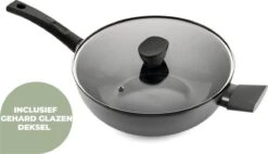 ISENVI Avon Keramische Wok Met Deksel 36 CM - Ergo Greep -Thuiskeuken 1200x692 3