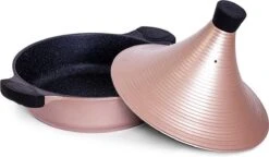 Aluminium Tajine Agadir-geschikt Kleur Rose Gold - Ook Voor Inductie -Thuiskeuken 1200x698 7