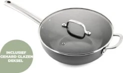 ISENVI Murray Keramische Wokpan Met Deksel 36 CM - RVS Greep -Thuiskeuken 1200x708 2