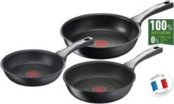 Tefal Unlimited - Pannenset - Koekenpannen Ø24/28 Cm - Wokpan Ø28 Cm -Thuiskeuken 1200x717