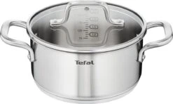 Tefal Virtuoso Pannenset 5 Delig - Hoge Kookpan Ø 22 Cm + Steelpan Ø 16 Cm + Kookpannen Ø 18/20/24 Cm -Thuiskeuken 1200x721 2