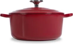 BK Bourgogne Braadpan Ø 20 Cm - Rood - Gietijzer - Inductie -Thuiskeuken 1200x722 10