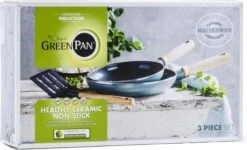 GreenPan Mayflower Koekenpannenset Ø 20cm + Ø 24cm + 1 Accessoire - Lichtblauw - Inductie - PFAS-vrij 32 GreenPan Mayflower Koekenpannenset Ø 20cm + Ø 24cm + 1 Accessoire - Lichtblauw - Inductie - PFAS-vrij -Thuiskeuken 1200x730 5