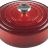 Le Creuset - Gietijzeren - Lage Braadpan - 24cm - Kersenrood -Thuiskeuken 1200x738 4