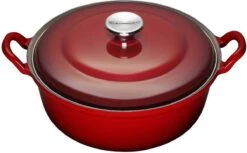 Le Creuset Braadpan Faitout Tradition Kersenrood - ø 24 Cm / 3 Liter -Thuiskeuken 1200x745 3