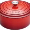 Le Creuset Signature Braadpan - 4,2 L - 24 Cm - Kersenrood 2 Le Creuset Signature Braadpan - 4,2 L - 24 Cm - Kersenrood -Thuiskeuken 1200x751 6